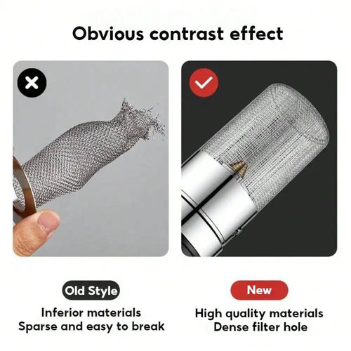 2Pcs Bathroom Sink Stopper,Universal Replacement  Up Stainless Steel Sink Drain Filter with Hair Catcher,1.1-1.45Inch