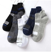 5 pairs of socks, men's anti odor socks, men's socks, sports basketball socks, sweat absorbing socks