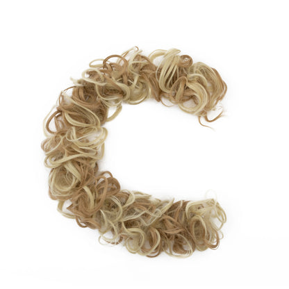 Long Messy Bun Hair Piece Curly Hair Extensions Hair Scrunchies Tousled Updo Hair Bun Hair Pieces Soft For Women Brown Black