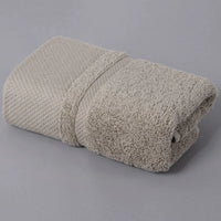 Solid Color Cotton Super Absorbent Hand Towel Face Hand Towel Thicken Soft Bathroom Hand Towels Home Hotel Supplies 34x75cm
