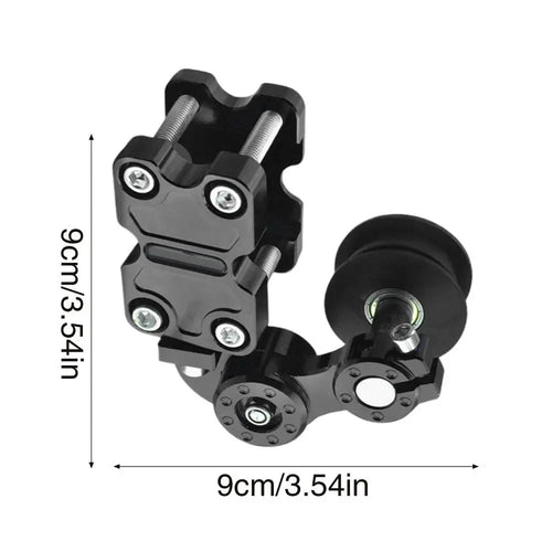 Motorcycle Chain Adjuster Automatic Adjustment Motorbike Tension Guide Cycling Chain Tensioner Tool For Motorcycles Dirt Bikes