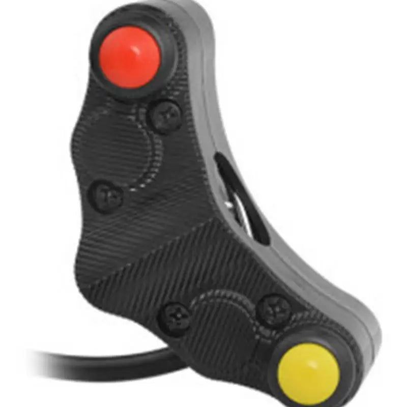 Motorcycle Button Waterproof Handle Bar Button 7-in-1 Multifunction Handlebar Button Control Stop Start Button For Ebike Scooter