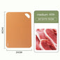 1pcs Kitchen Flexible Cutting Board,Colorful Plastic Chopping Board,Non-slip Cutting Board For Meat And Vegetables Fruit