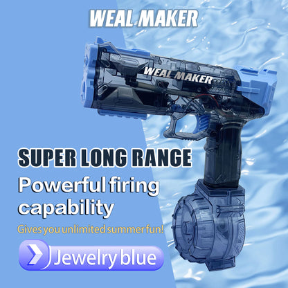 Electric Water Guns for Adult Kid, Strongest Full Auto Water Pistol High Capacity 500+ ,Summer Outdoor Swimming Pool Water Toy