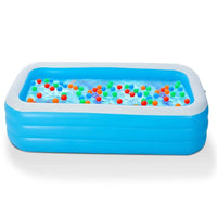 Inflatable Swimming Pools Family Swim Play Center Pool Blow up Kiddie Poo for Kids Baby Adult Inflatable Water Ball Pool