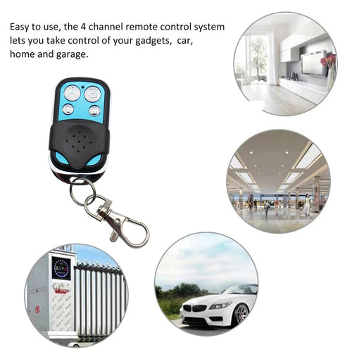 10pcs 433mhz Remote Control Electronic Garage Gate Door Opener Duplicator Clone Cloning Code