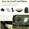 660lbs Portable Double Person Camping Hammock Tent with Mosquito Net Hanging Bed
