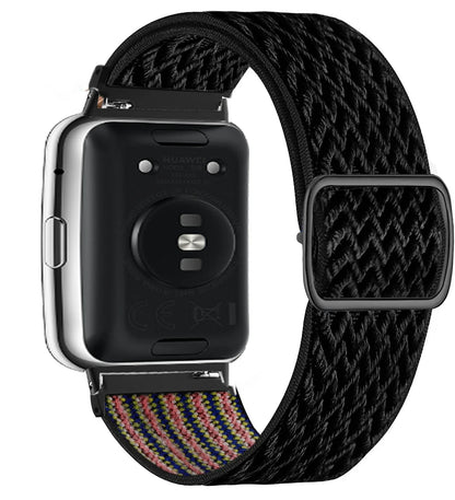 Scrunchie Band For Huawei Watch Fit 2 Strap Smartwatch Accessories Elastic Nylon Loop Bracelet Correa Huawei Watch fit2 band