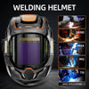 ANDELI Welding Helmet with Large Viewing True Color Auto Darkening Welding Helmet 4 Arc Sensor for Welding Cut Grind Area