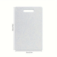 Marble Texture PP Cutting Board Antibacterial and Mildew Cutting Board Kitchen Vegetable Cutting Board Dishwasher Safe
