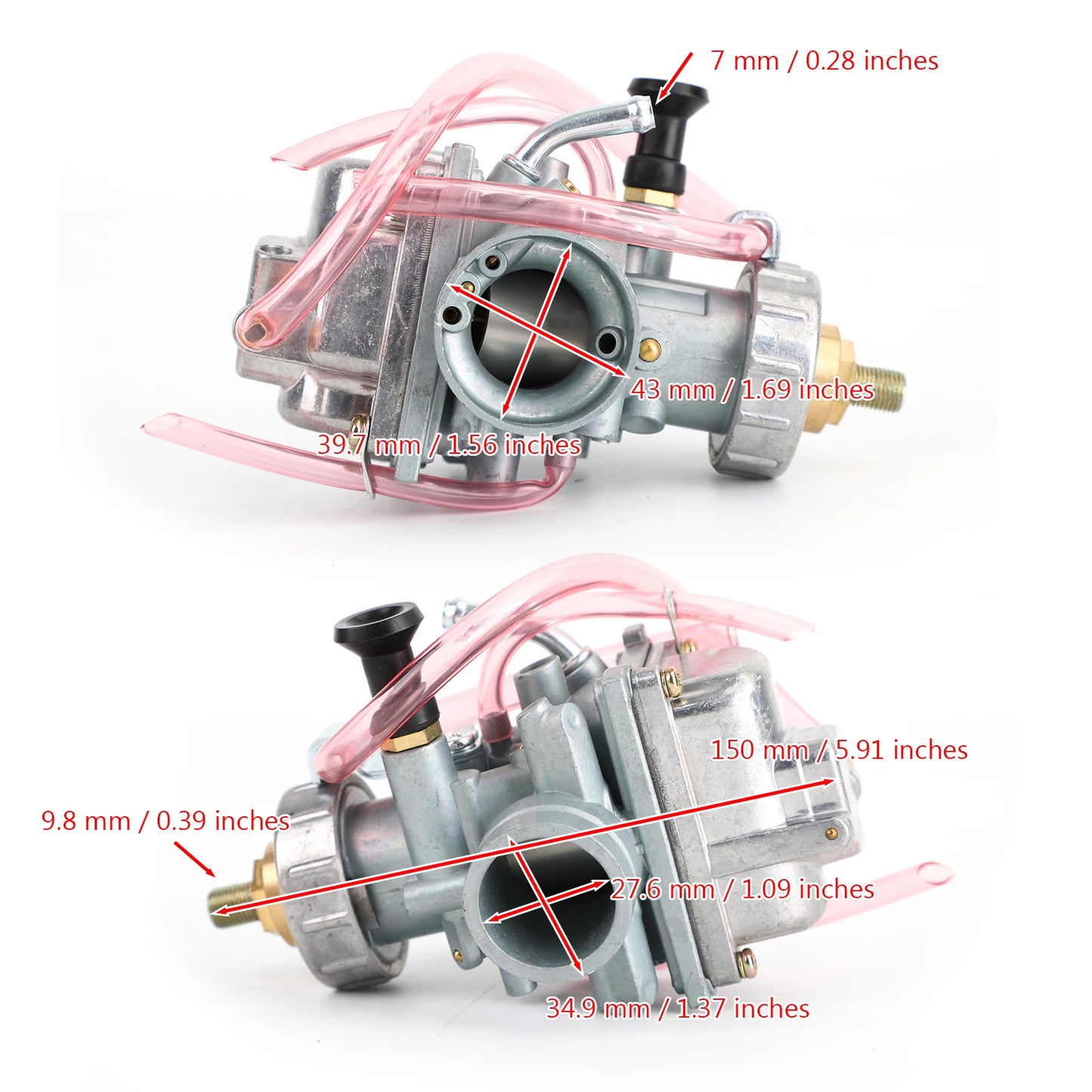 Areyourshop fit for Yamaha BLASTER 200 YFS200 YFS 200 CARBY 1988-2006 Carburetor Carb Motorcycle Accessories Parts