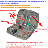 Molle Pouch Bag Medical EMT Tactical Outdoor Emergency Pack Camping Hunting Accessories Utility Multi-tool Kit EDC Bag