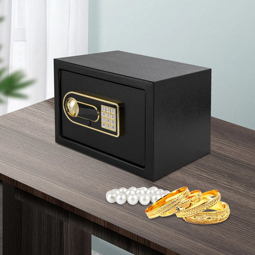 35x25x25cm Large Capacity Safe Box High Safety with Digital Password Suitable for Storing Cash, Jewelry
