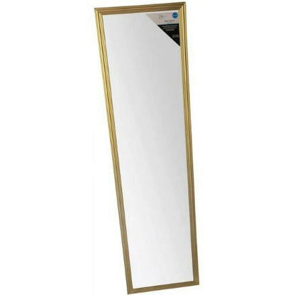 (2 pack) Mainstays 13x49 Full-Length Rectangular Gold Mirror