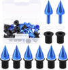Windshield Wind Screen Spike Bolts M5 Screws Nuts Motorcycle Modification AccessoriesBlue Car Accessories