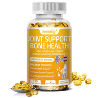 Calcium, Magnesium, Vitamin D3 & K2 - Supports Joint Pain Relief, Anti-Inflammatory, Joint, Immune Health, 120 Capsules