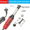 Micro Angle Grinder 90 Degree Electric Elbow Grinding Machine for Ceramic Tile Cleaning Engraving Motor Grinder
