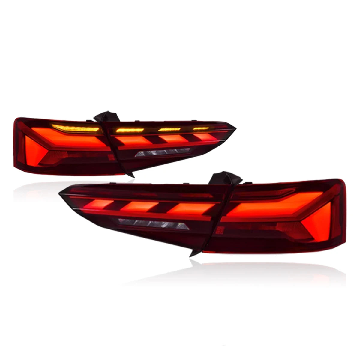 Car Lights LED Tail Lamps Assembly For Audi A5 Taillight 2017-2020 Upgrade S5 Style Taillights Assembly Auto Parts
