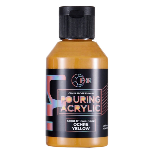 OPHIR 100ML/Bottle Varnish Glossy Gel Topcoat for Pouring Acrylic Paint Artist DIY Art Supplies TA004