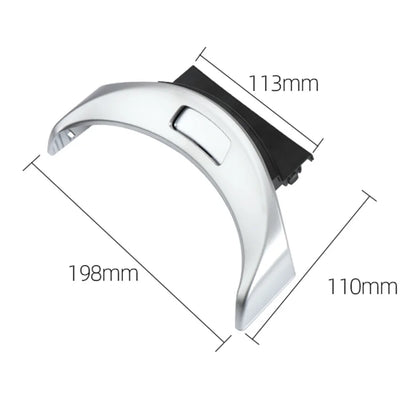 Chrome Silver Console Armrest Cover Switch Button Console Armrest Switch Button Trim Cover for Mercedes Benz W205 W253 2015-2020