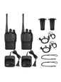 Baofeng Official Store 2Pcs BF 888S Walkie Talkie UHF 400 470MHz Long Range Two Way Ham Radios Transceiver for Hunting Hotel