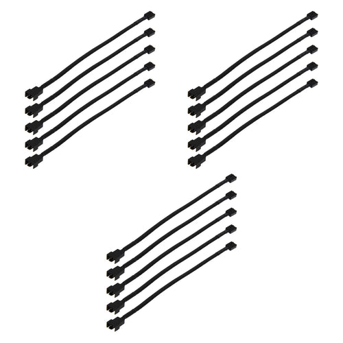 5-15PCS 4 Pin PWM Connector Case Fan Extension Power Cable 26cm for Compure CPU Cooling System for Computer Connector Case Fan