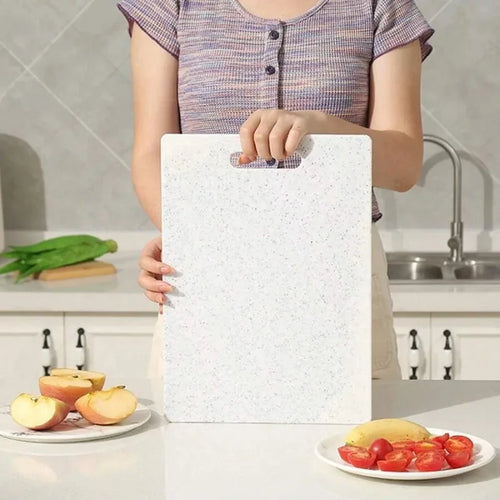 Marble Texture PP Cutting Board Antibacterial and Mildew Cutting Board Kitchen Vegetable Cutting Board Dishwasher Safe