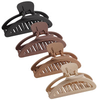 4PCS Hair Claw Clips 4 Inch Nonslip Large Crab Hairpins for Women Thin Hair Accessories Barrette Girls Gifts for Women