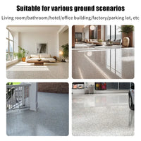 Newest High-Gloss Marble Effect Epoxy Floor Coating Indoor Outdoor Pure Natura Anti Slip Floor Paint 500g 4pcs/square meter