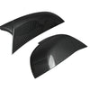 MagicKit Carbon Fiber Look Mirror Cover Style Rear Mirror Cover Caps For BMW F20 F21 F30 F32 F36 F87 X1 i3 Car Accessories