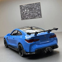 1:32 BMW M4 Coupe Alloy Sports Car Model Diecasts & Toy Vehicles Metal Toy Car Model Sound Light Simulation Collection Gift EzBuyCo
