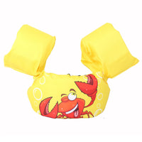 Kids Swim Vest Cartoon Water Wings Arm Floaties Children Life Vest Sea Pool Safety Swim Aid for Children Age 2 to 6 Years Old