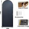 26x71 Inch Full Length Mirror - Aluminum Alloy Frame, Extra Large Floor Mirror