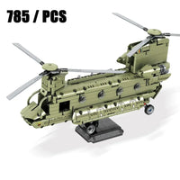 2024 Sluban WW2 Military Russia Air Weapon Mi-24 Attack Helicopters Hind Model Building Blocks Classics Fighter Bricks Plane Toy