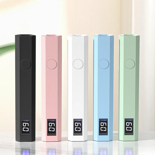 YIKOOLIN Convenient Handheld Nail Dryer Lamp UV/LED Nail Curing All Gel Polish Nail Art Tool USB Rechargeabl Quick Dry Nail Lamp