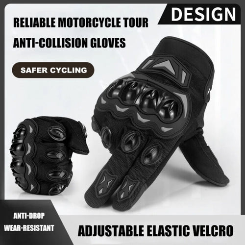 Motorcycle Gloves for Men Women Full Finger Touchscreen Motorbike Gloves for BMX ATV MTB Riding Road Racing Motocross Gloves