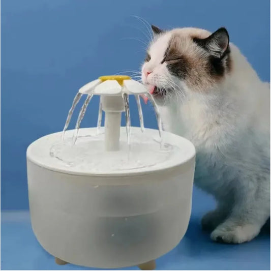 Pets Water Fountain Auto Filter USB Electric Mute Cat Drinker Bowl 1200mL Recirculate Filtring Drinker for Cats Water Dispenser