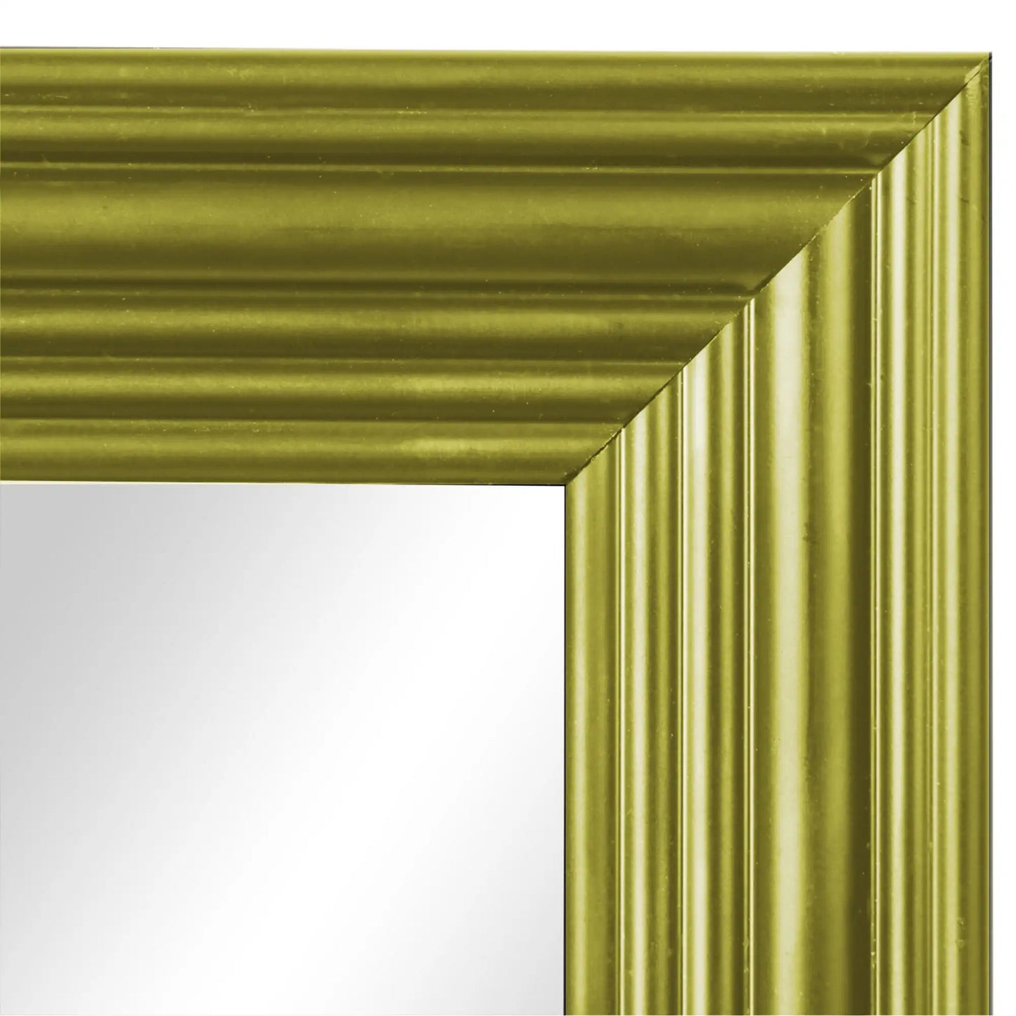 (2 pack) Mainstays 13x49 Full-Length Rectangular Gold Mirror