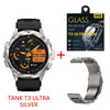 KOSPET TANK T3 Ultra GPS Smart Watch - 470mAh, AMOLED Display, Fitness Tracker