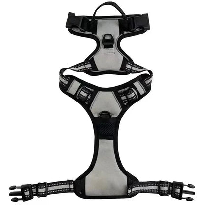 Reflective Adjustable Breathable Vest Chest Strap for Small Medium Large Dogs Pet Dog Harness Cat Puppy Collar Dog Accessoires
