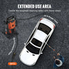 VEVOR Electric Pressure Washer Power Washer Quick Connect Nozzles Foam Cannon Retractable Handle for Portable to Clean Patios