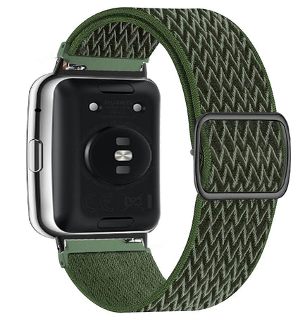 Scrunchie Band For Huawei Watch Fit 2 Strap Smartwatch Accessories Elastic Nylon Loop Bracelet Correa Huawei Watch fit2 band