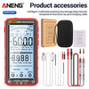 ANENG 681 Rechargable Digital Professional Multimeter Non-contact Voltage Tester AC/DC Voltage Meter LCD Screen Current Tester