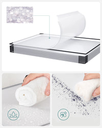 SONGMICS Cube Storage Organizer, Set of 16 Plastic Cubes, Book Shelf, Closet Organizers and Storage, Room Organization, Bedroom