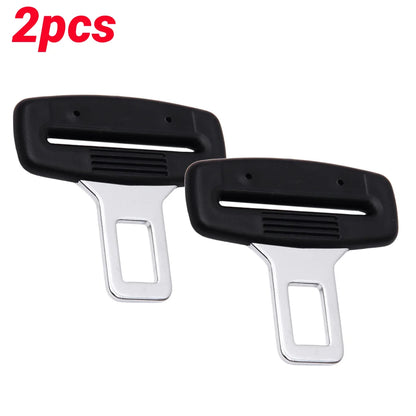 10-2PCS Seat Belt Tongue Car Seat Belt Buckle Clips Car Seat Belt Clip Extender Plug Safety Extension Buckle Auto Accessories