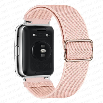 Scrunchie Band For Huawei Watch Fit 2 Strap Smartwatch Accessories Elastic Nylon Loop Bracelet Correa Huawei Watch fit2 band