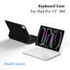 Keyboard Case For iPad Pro 13 Inch (M4) 2024 Magnetic Smart Magic Keyboards Folio Cover Backlight With Multi-Touch Trackpad