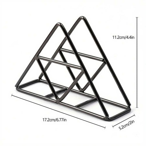 Stylish Modern Metal Napkin Holder For Bathroom And Kitchen - Table Accessory For Tissue Organizationhome Decor,School Supplies