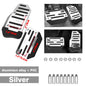 2Pcs Universal Car Foot Pedal Modified Brake Anti-Slip Aluminum Car Pedal Cover Set Kit Pedali Red/Blue/Silver Car Accessories