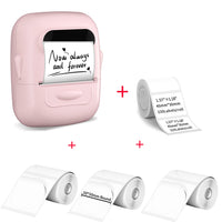 Marklife P50 Label Maker Mini Portable Thermal Printer Self-adhesive Label Printer Similar as E210 M110 Print Label Sticker